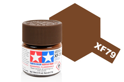 Tamiya Acrylic Mini XF-79 Linoleum Deck Brown