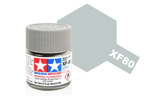 Tamiya Acrylic Mini XF-80 Royal Light Gray
