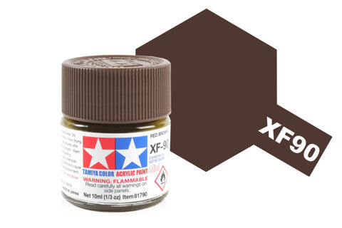 Tamiya Acrylic Mini XF-90 Red Brown 2
