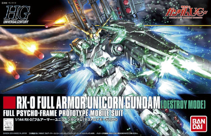 1/144 HGUC Full Armor Unicorn Gundam (Destroy Mode)