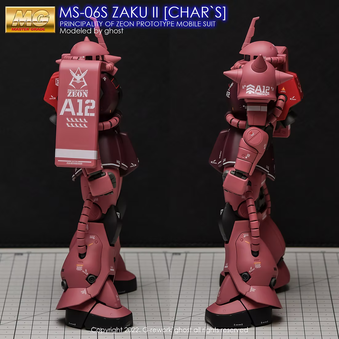G-Rework Decals - MG Chars Zaku 2 2.0 [CD-M98]