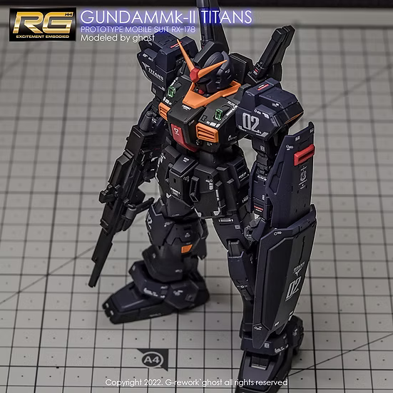 G-Rework Decals - RG RX-178 MK-II Gundam Titans [CD-RG07]