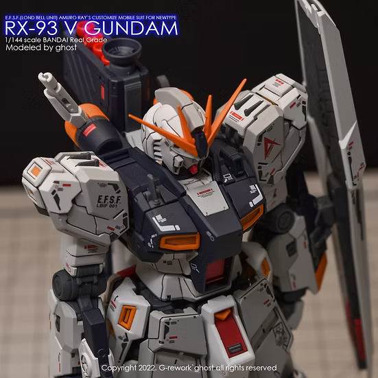G-Rework Decals - RX-93 V Gundam [CD-RG32]