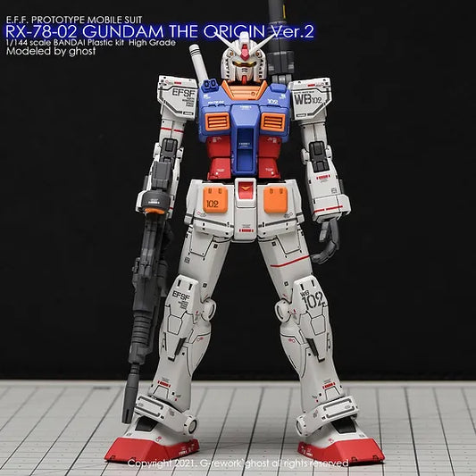 G-Rework Decals - HG RX-78-2 Gundam The Origin [CD-H026]