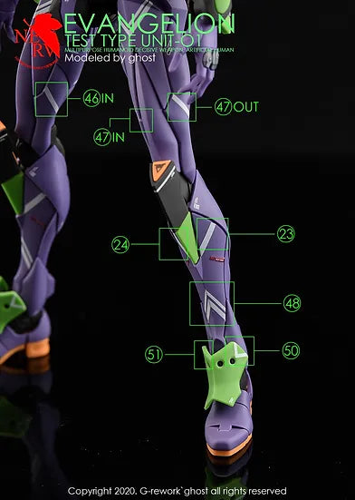 G-Rework Decals - RG Evangelion EVA-01 [CD-RG-E1]