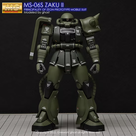 G-Rework Decals - MG Zaku 2 2.0 [CD-M97]