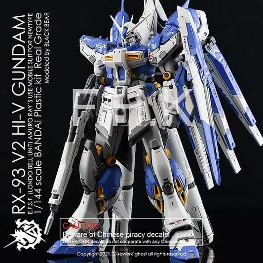G-Rework Decals - RG Hi V Gundam [CD-RG36]