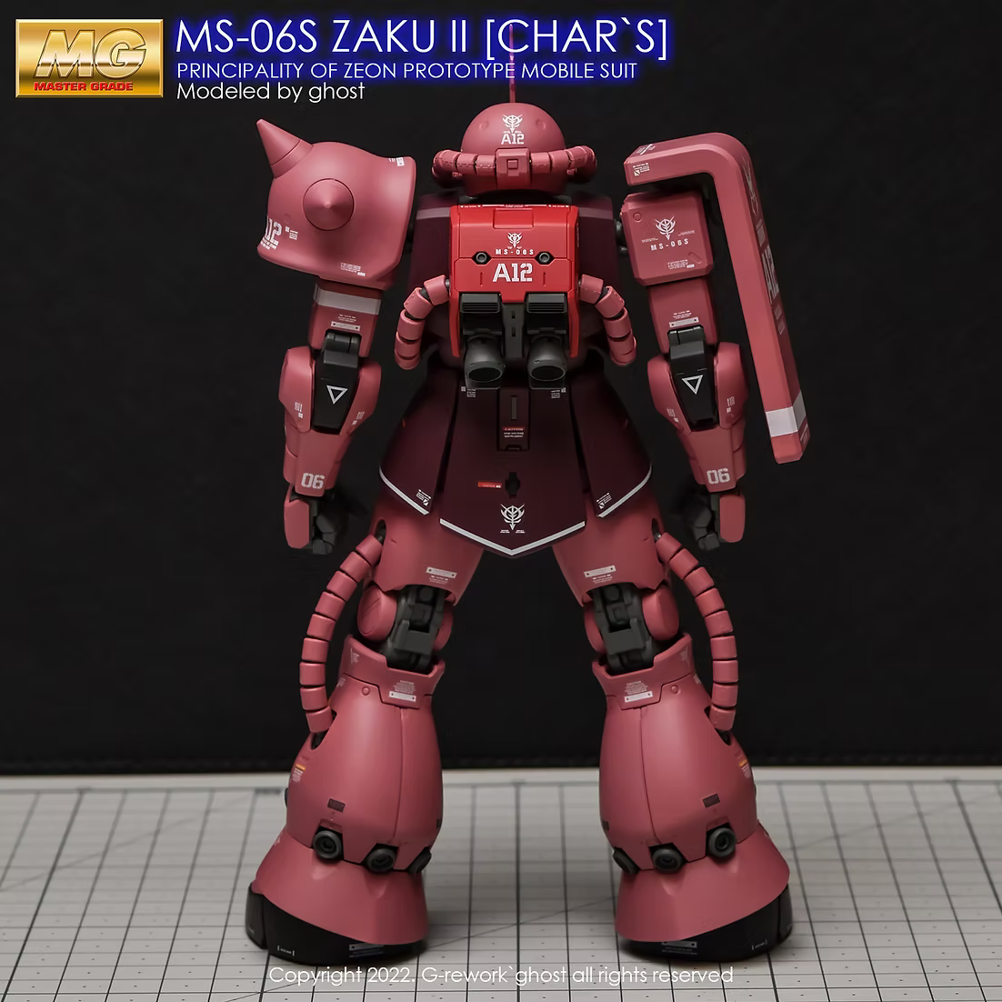 G-Rework Decals - MG Chars Zaku 2 2.0 [CD-M98]