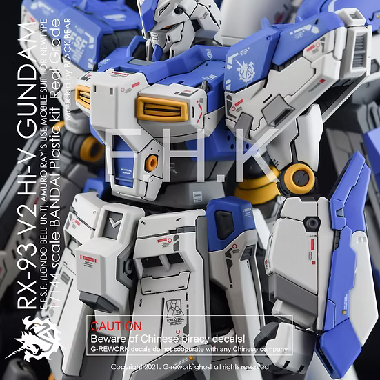 G-Rework Decals - RG Hi V Gundam [CD-RG36]