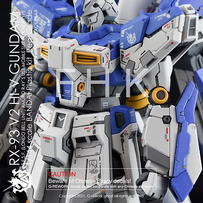 G-Rework Decals - RG Hi V Gundam [CD-RG36]