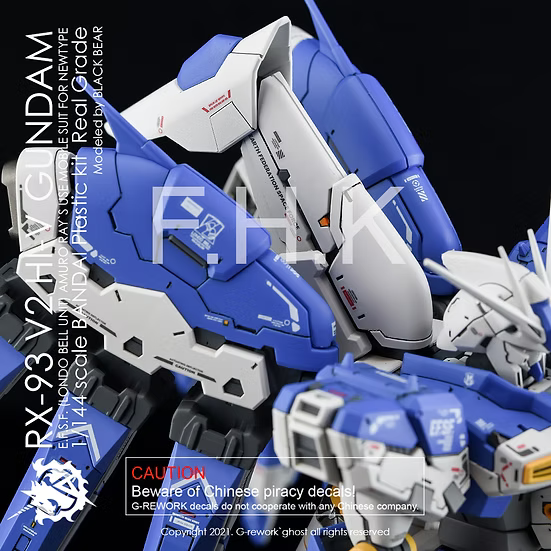 G-Rework Decals - RG Hi V Gundam [CD-RG36]