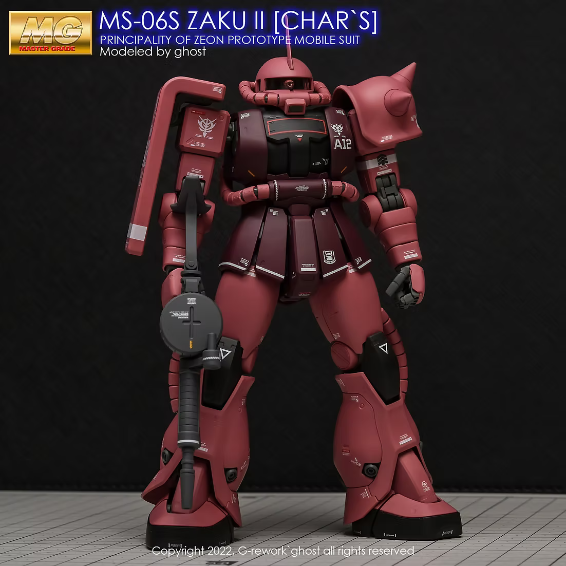 G-Rework Decals - MG Chars Zaku 2 2.0 [CD-M98]