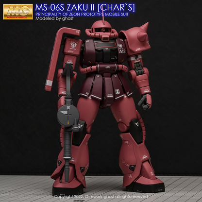G-Rework Decals - MG Chars Zaku 2 2.0 [CD-M98]