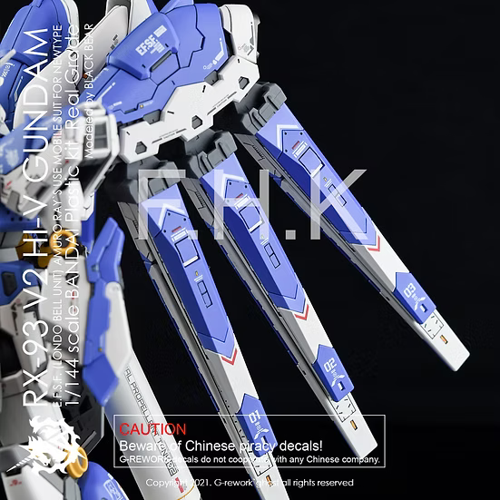 G-Rework Decals - RG Hi V Gundam [CD-RG36]