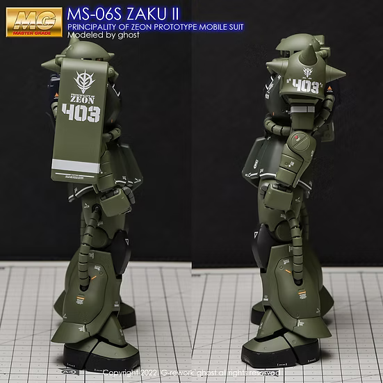 G-Rework Decals - MG Zaku 2 2.0 [CD-M97]