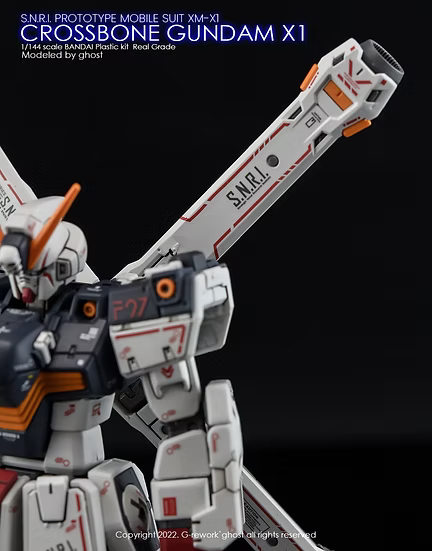 G-Rework Decals - RG Crossbone Gundam X1 [CD-RG31]