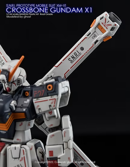 G-Rework Decals - RG Crossbone Gundam X1 [CD-RG31]