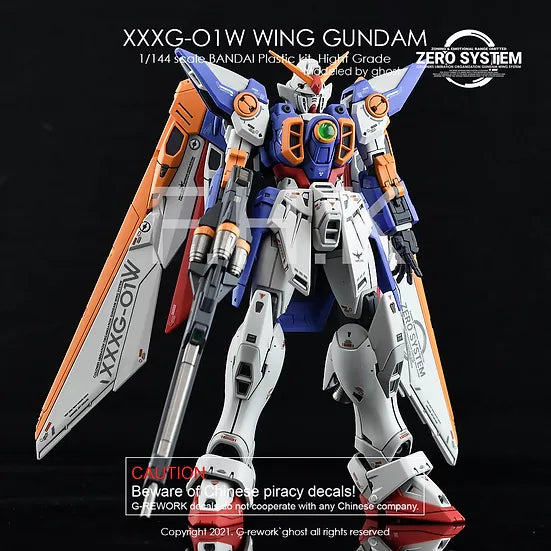 G-Rework Decals - RG Wing Gundam [CD-RG35]