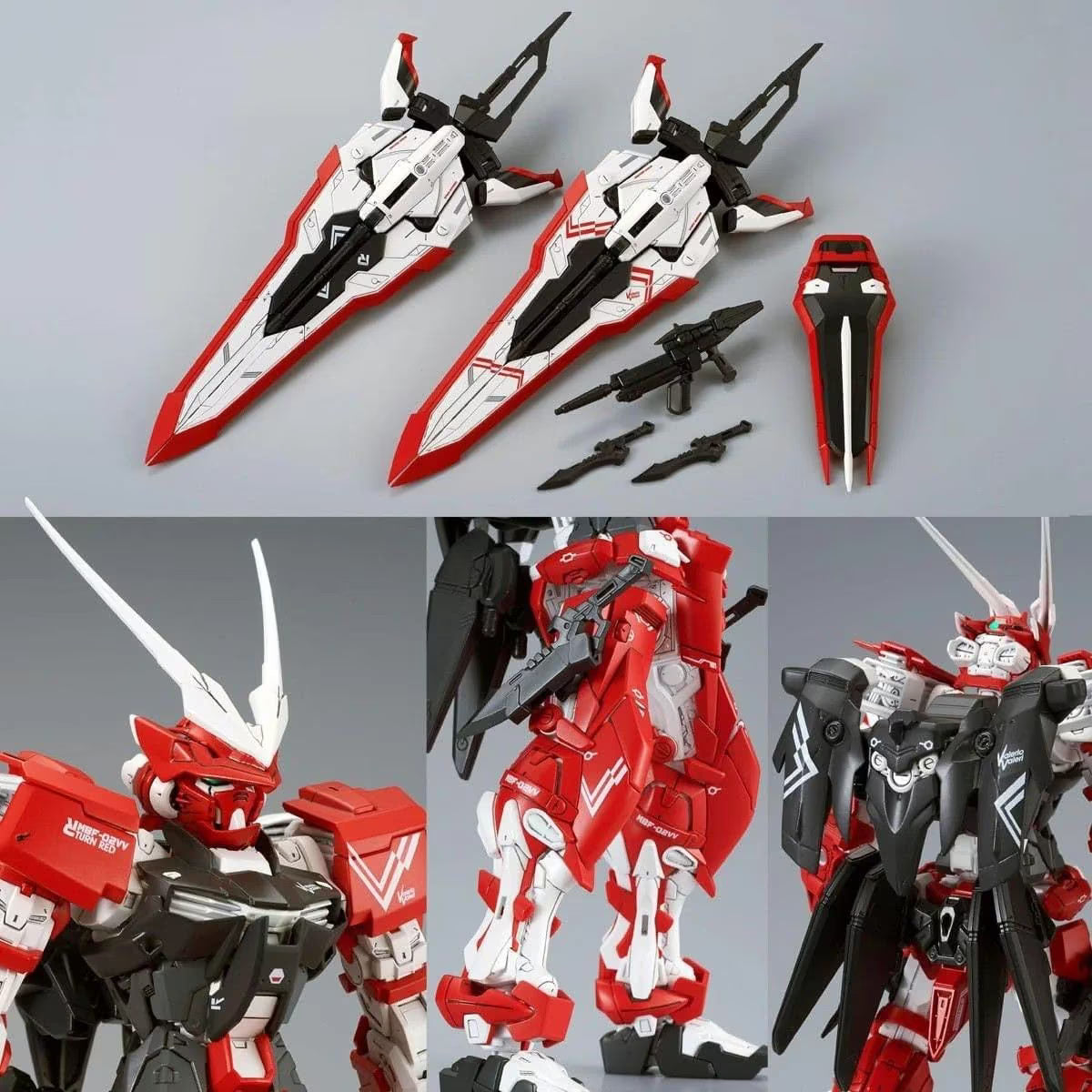 MG 1/100 MBF-02VV Gundam Astray Turn Red