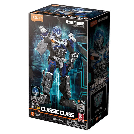 Blokees Transformers Classic Class Mirage Packaging