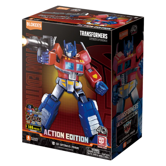 Blokees Transformers Action Edition G1 Optimus Prime Packaging