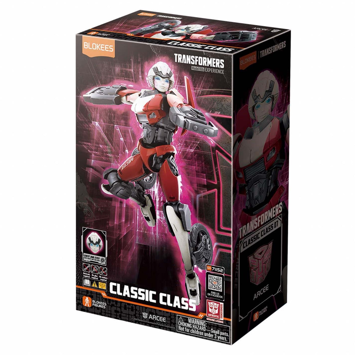 Blokees Transformers Classic Class Arcee