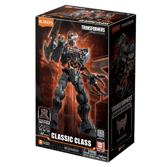 Blokees Transformers Classic Class Scourge Packaging