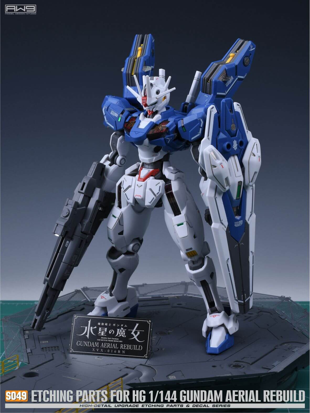 Madworks AW9 Etching Parts for 1/144 HG Gundam Aerial Rebuild S49