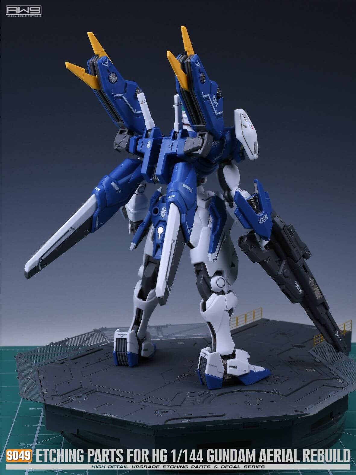 Madworks AW9 Etching Parts for 1/144 HG Gundam Aerial Rebuild S49