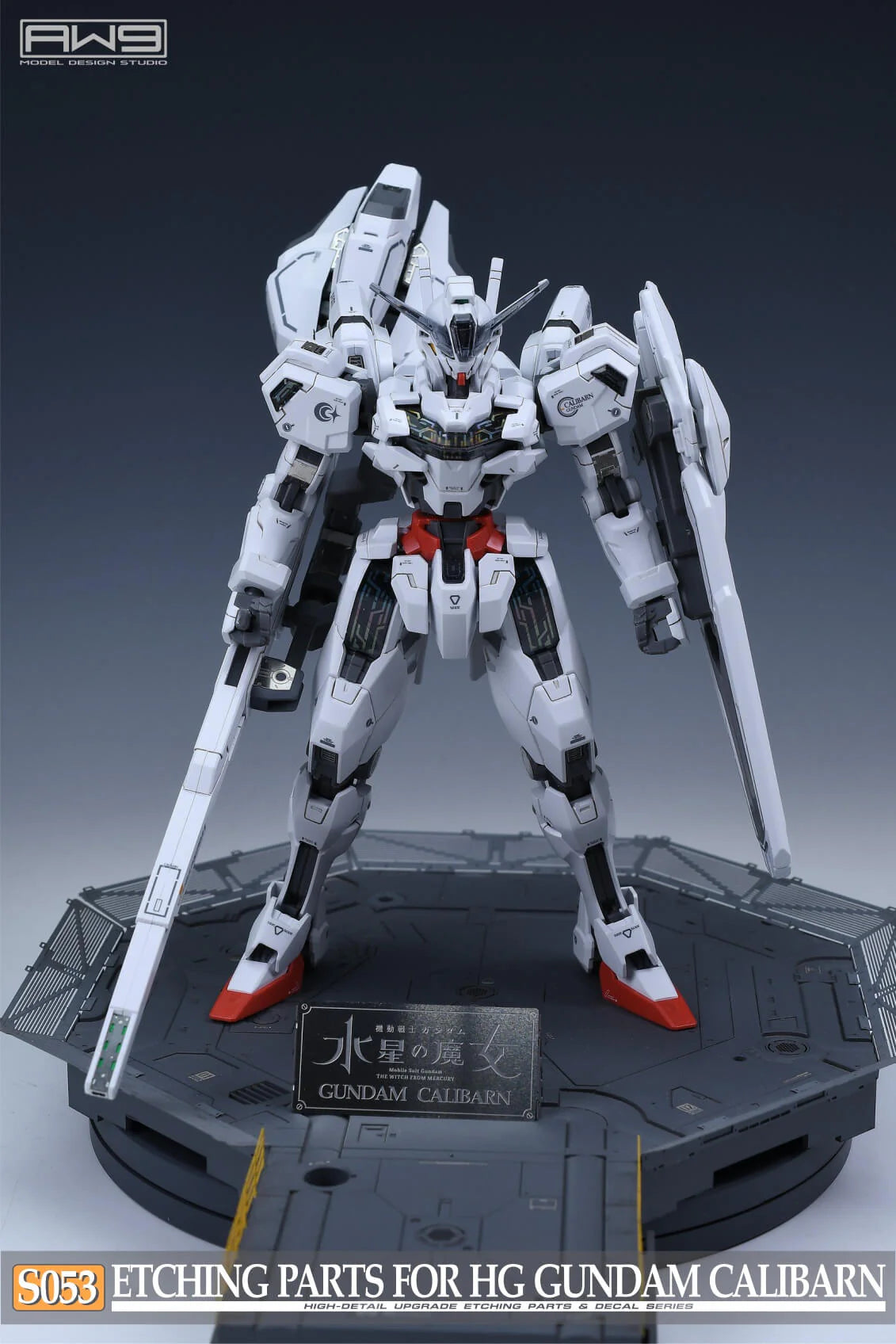 Madworks AW9 Etching Parts for 1/144 HG Gundam Calibarn S53
