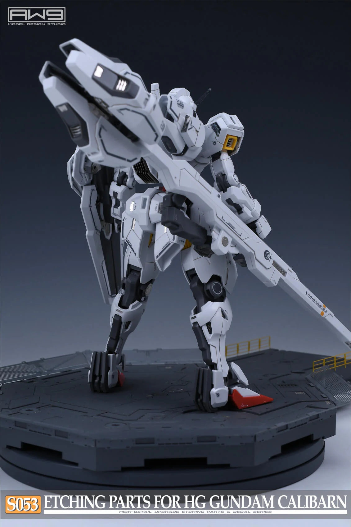 Madworks AW9 Etching Parts for 1/144 HG Gundam Calibarn S53