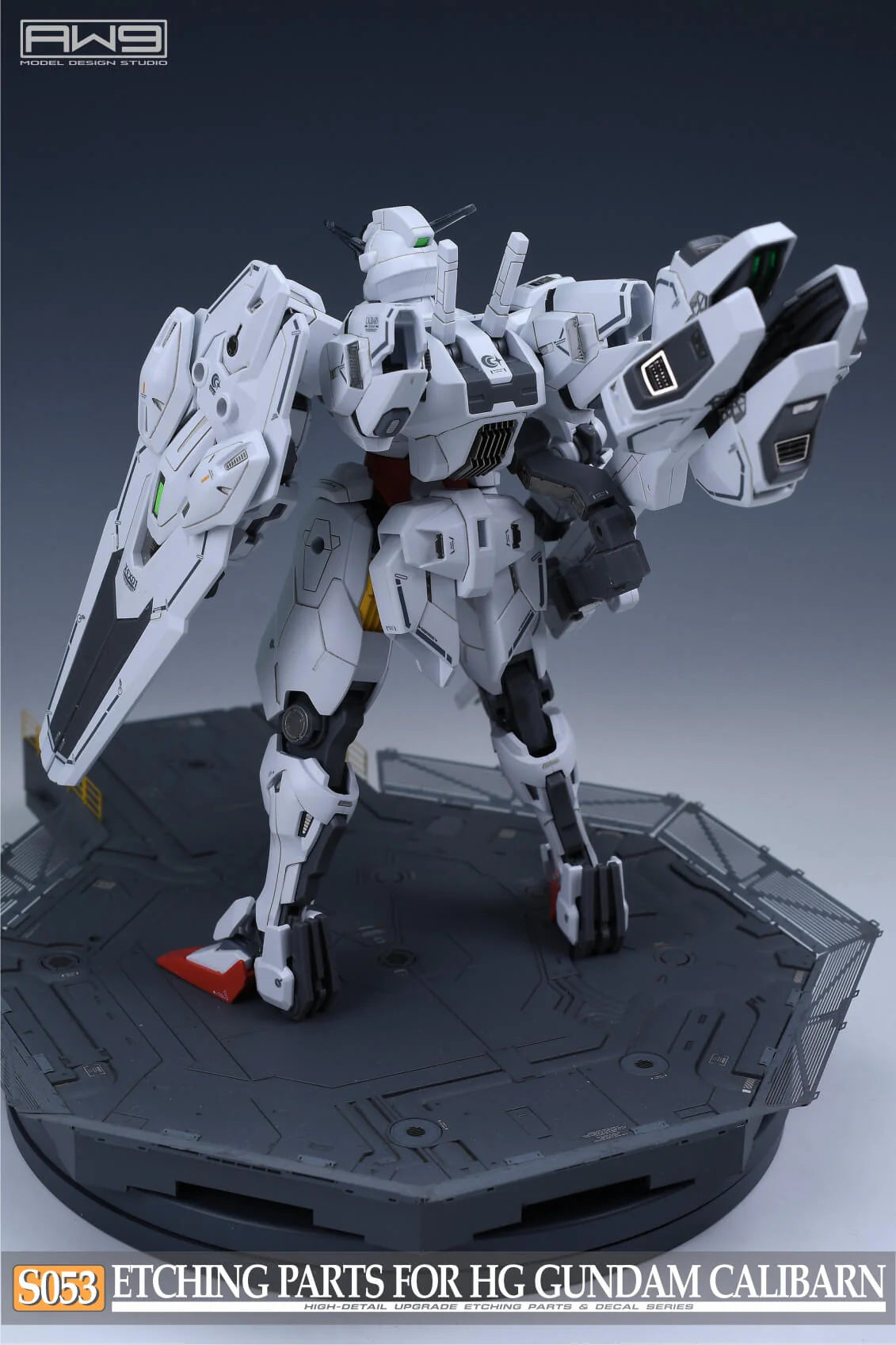Madworks AW9 Etching Parts for 1/144 HG Gundam Calibarn S53