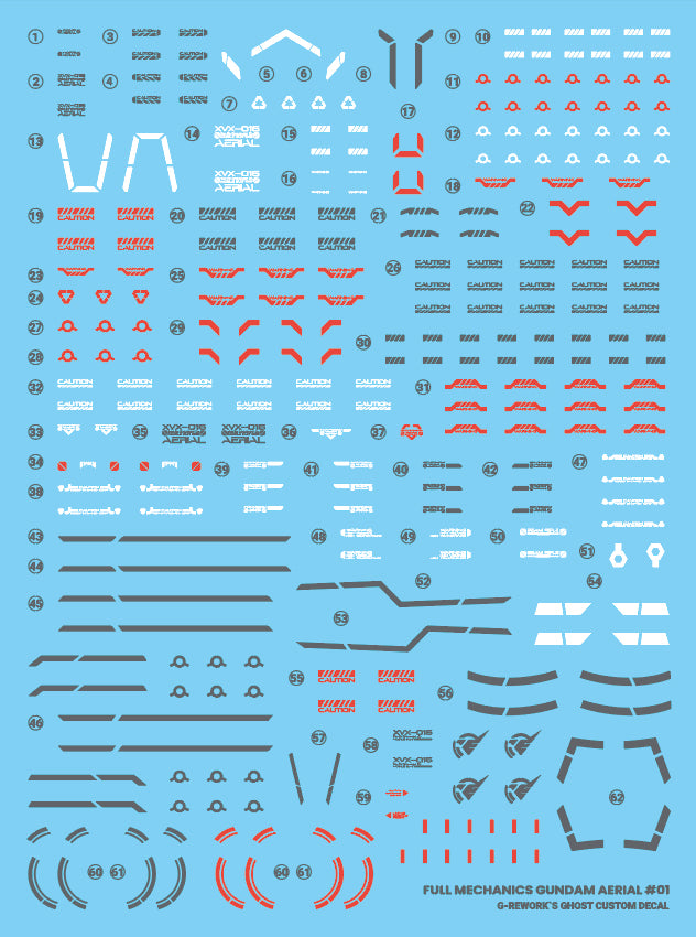 G-Rework Decals - FM Aerial [CD-WMFM1]