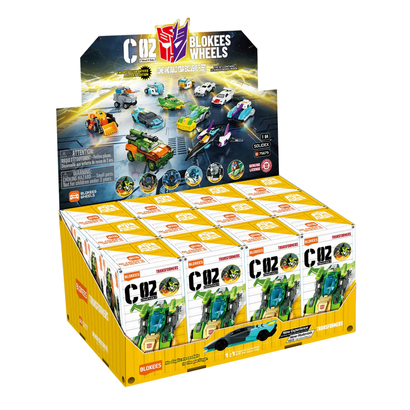 Blokees | Wheels Transformers C02 Wreck & Rule