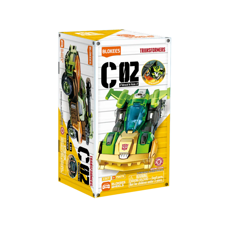 Blokees | Wheels Transformers C02 Wreck & Rule