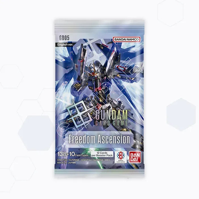 Gundam Card Game: Booster Pack Freedom Ascension (GD05)