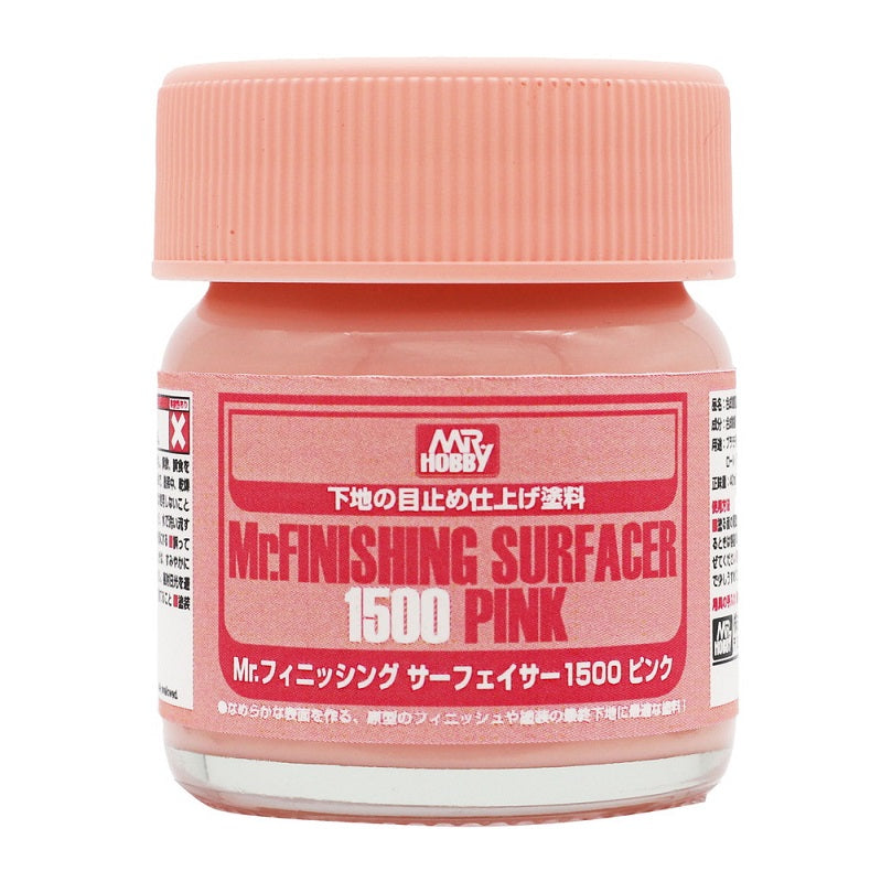 Mr Hobby Mr Finishing Surfacer 1500 Pink (40ml) SF-292