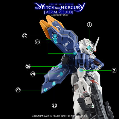 G-Rework Decals - HG Aerial Rebuild [CD-H-WM19]