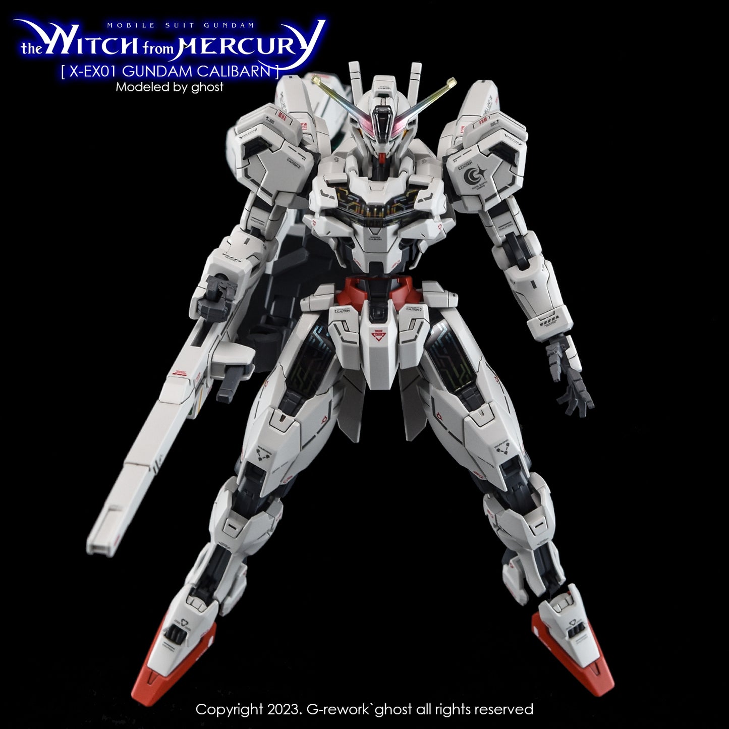 G-Rework Decals - HG Gundam Calibarn [CD-H-WM26]