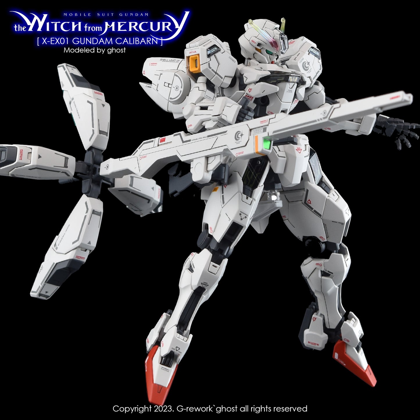 G-Rework Decals - HG Gundam Calibarn [CD-H-WM26]
