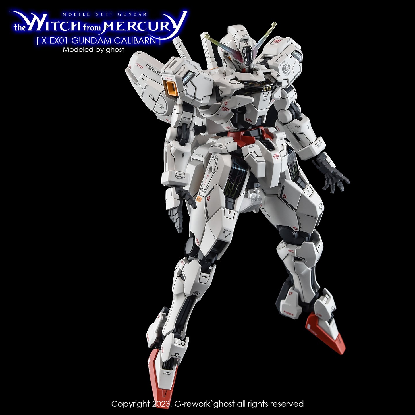 G-Rework Decals - HG Gundam Calibarn [CD-H-WM26]