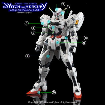 G-Rework Decals - HG Gundam Calibarn [CD-H-WM26]
