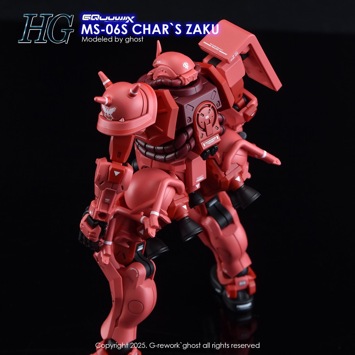 G-Rework Decals - HG Char's Zaku GQ [CD-H-GQ10]