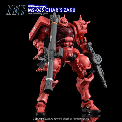 G-Rework Decals - HG Char's Zaku GQ [CD-H-GQ10]