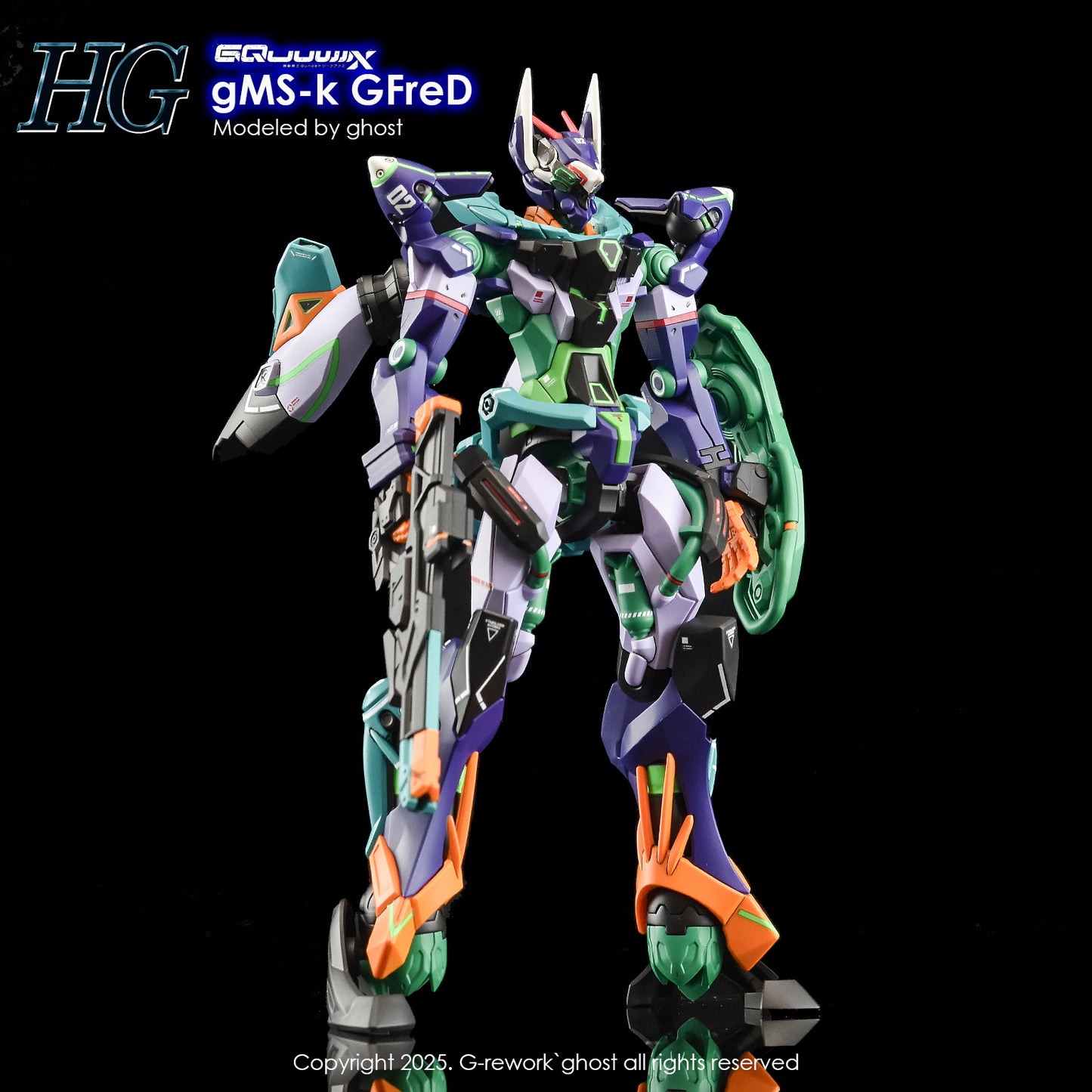 G-Rework Decals - HG GFreD [CD-H-GQ06]