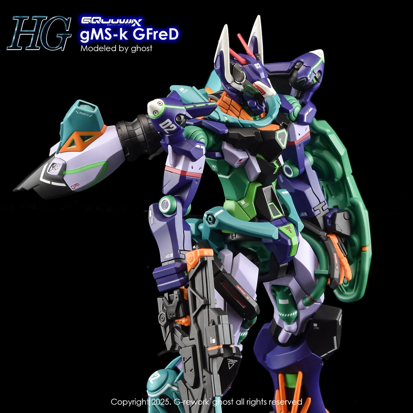 G-Rework Decals - HG GFreD [CD-H-GQ06]