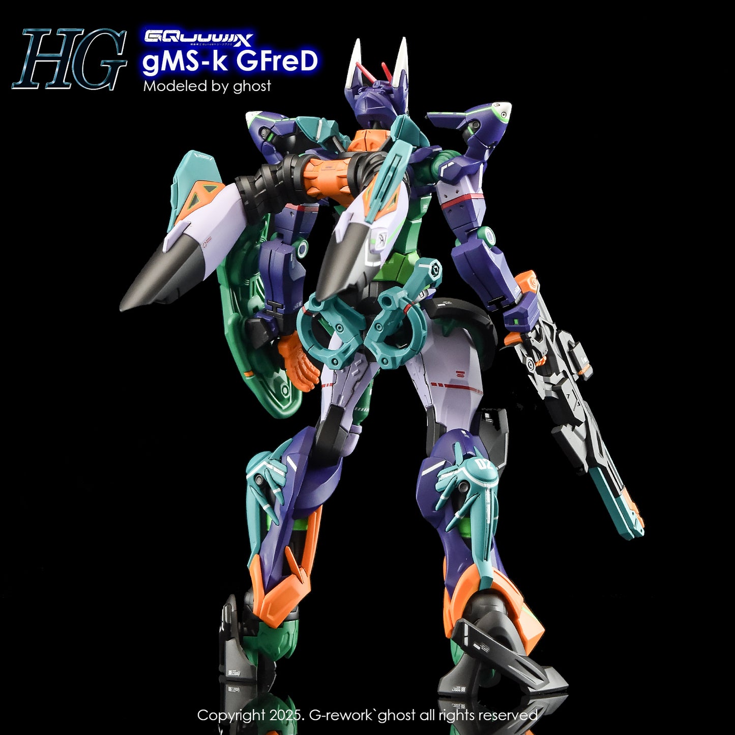 G-Rework Decals - HG GFreD [CD-H-GQ06]