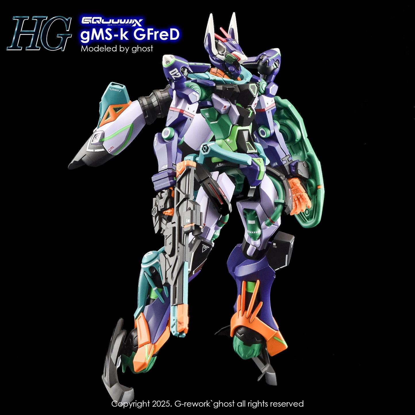 G-Rework Decals - HG GFreD [CD-H-GQ06]