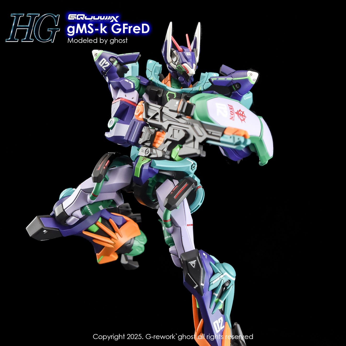 G-Rework Decals - HG GFreD [CD-H-GQ06]
