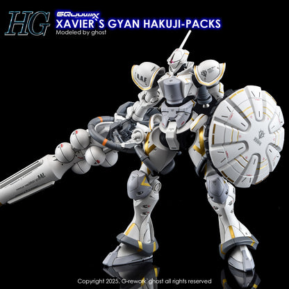 G-Rework Decals - HG Xavier's Gyan Hakuji-Packs GQ [CD-GQ05]